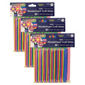 Creativity Street Wonderfoam Jumbo Craft Sticks, Assorted Colors, PK300 PAC4352